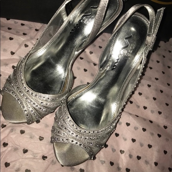 Nina Calissa Ankle Strap Stiletto Sz 5.5 - Picture 3 of 8